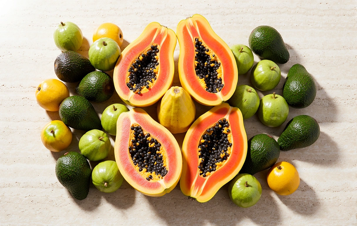 Ingredientes frescos naturales